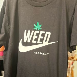 Weed Nike shirt